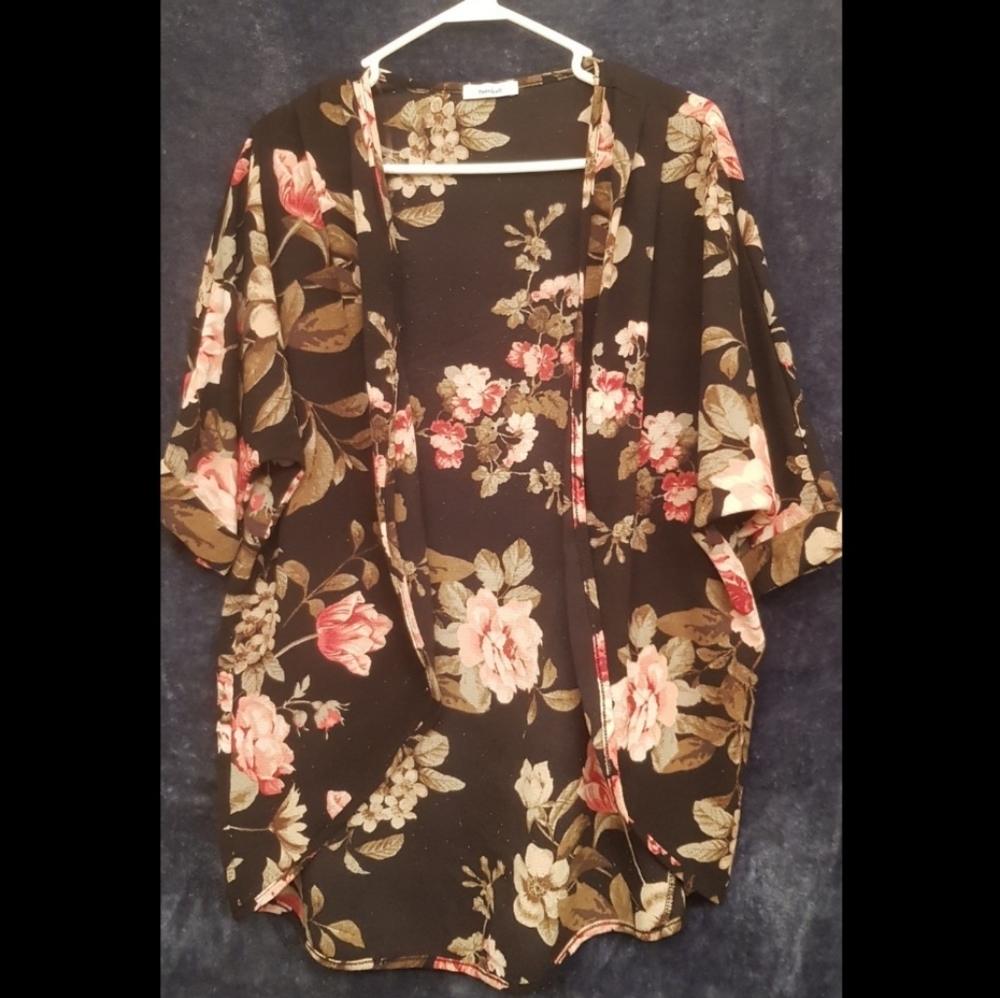 Floral cardigan